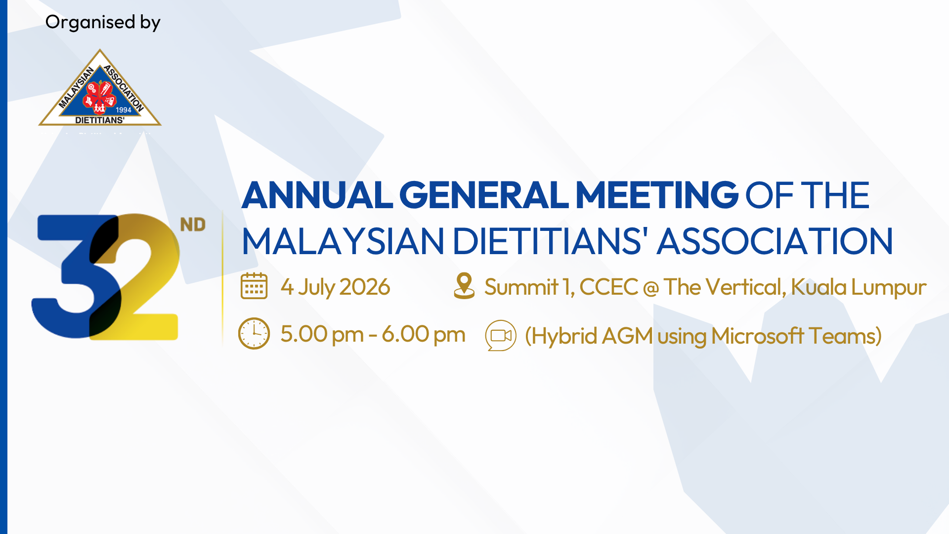 32nd MDA AGM 